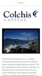 Mobile Screenshot of colchiscapital.com