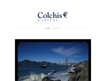 Tablet Screenshot of colchiscapital.com